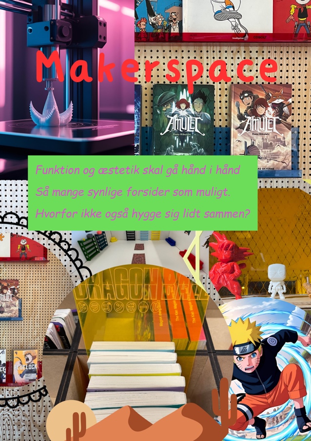 I makerspace'et: 3D-print, laserskæring, akrylbukning og samling