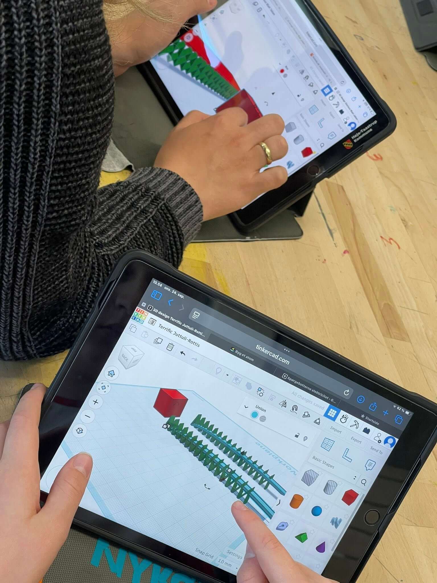 Elevernes 3D-printede bro