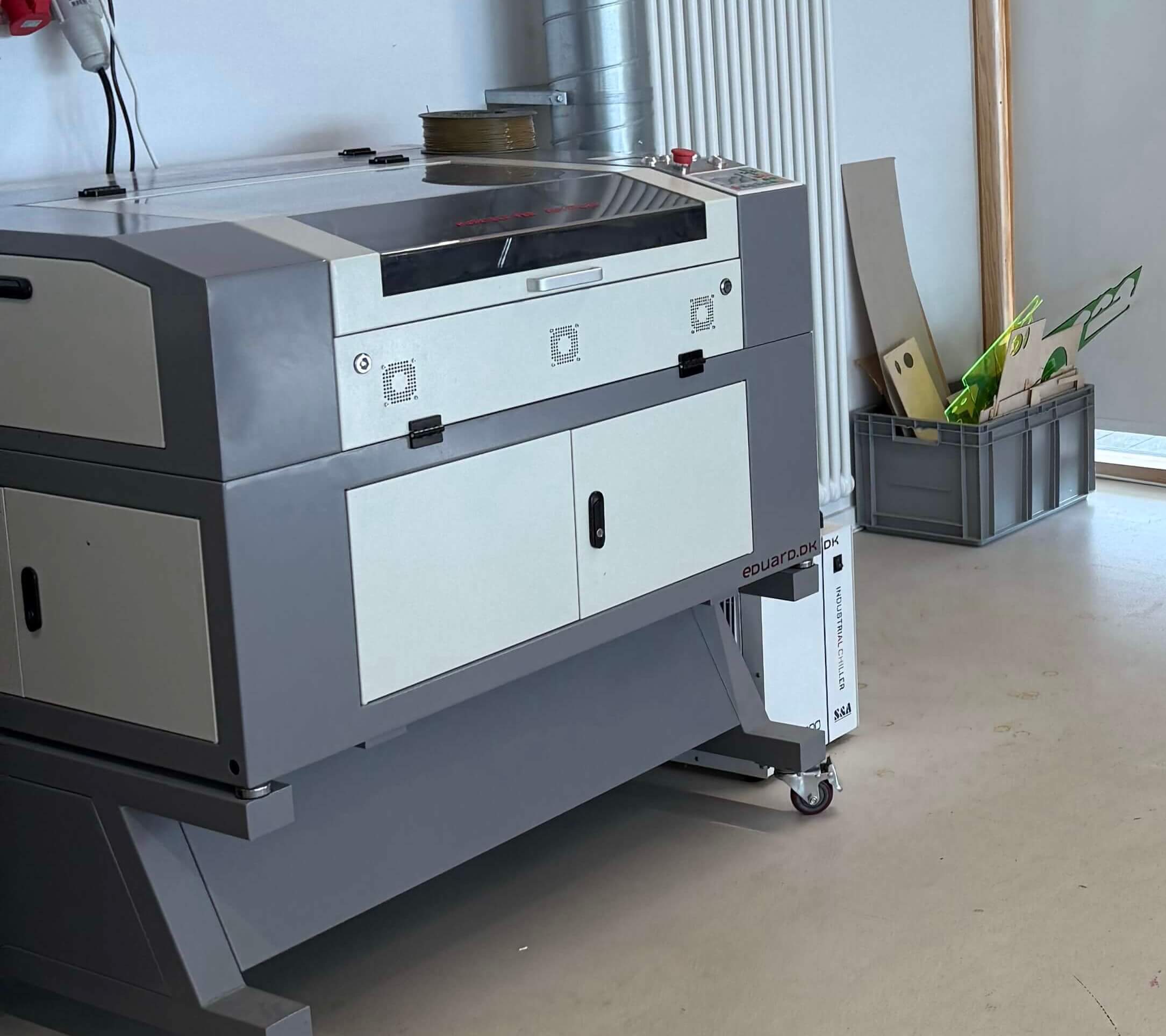 Lasercutter i makerspace